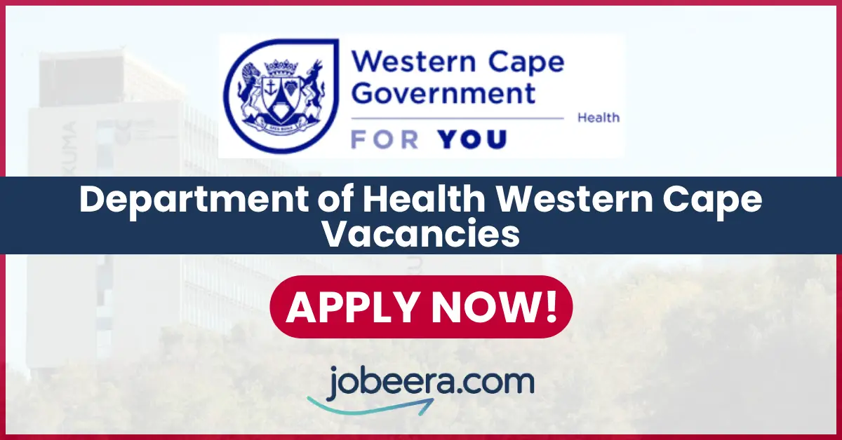 department of health western cape vacancies