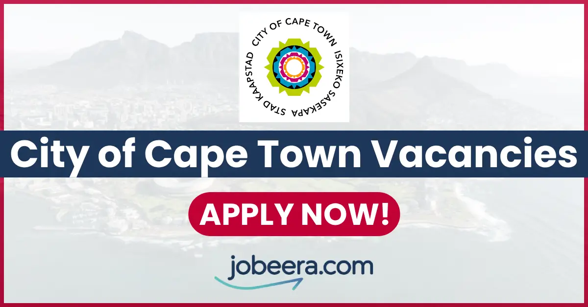 City of Cape Town Municipality Vacancies