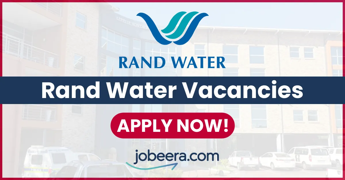 Rand Water Vacancies
