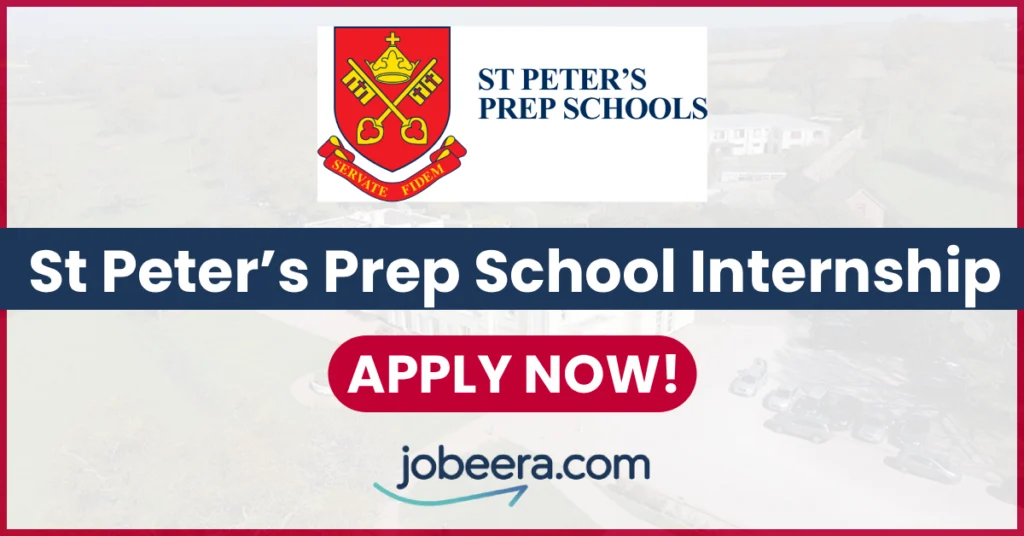St Peter’s Prep School Internship